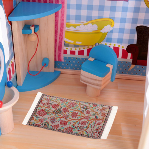 3 Alfombra Para Casa De Muñecas En Miniatura 1:12,