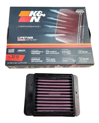 Filtro De Aire K&n R3 Mt 03 17-19 Suzuki Gsxr 150 Ya-3215