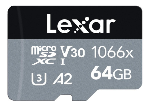 Memória Micro Sd Lexar 1066x 64gb Microsdxc Uhs-i 160mb/s 