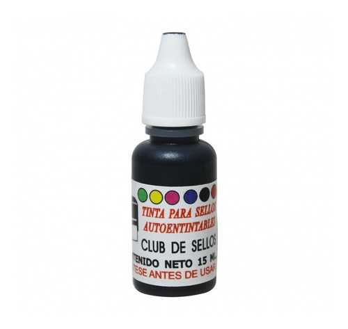 Tinta Para Sellos Autoentintable 15 Ml Foliador Mayoreo