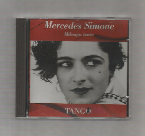 Mercedes Simone Milonga Triste Cd Altaya