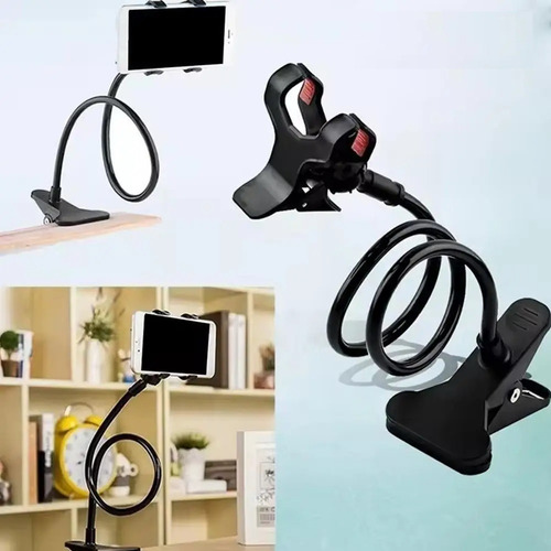 Soporte Celular Móvil Con Clip Flexible Phone Holder 360