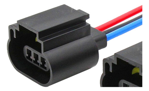 2 Piezas H13 9008socket Adaptador Hembra Cableado Compatible