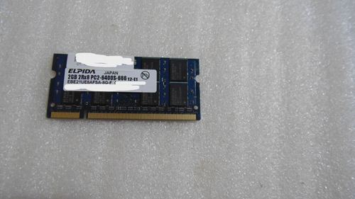 Memória Para Notebook Hp Dm3-1035dx Elpida 2gb Ddr2 800mhz (Usado)