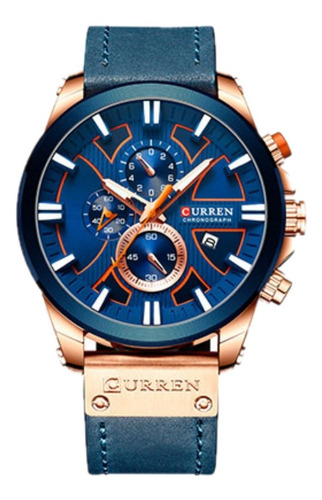 Reloj Casual Para Caballero Curren Cloud En Su Caja Original
