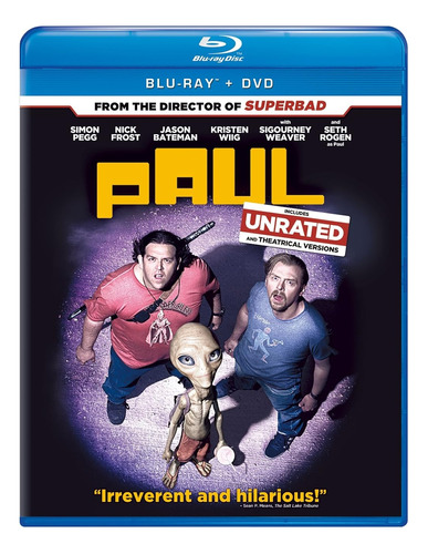 Blu-ray + Dvd Paul / Unrated Edition