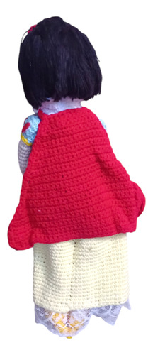 Blancanieves Muñeca Amigurumi