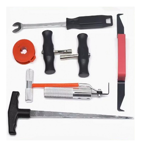 Kit Set Juego De Herramientas Extracción De Parabrisas 7 Pcs