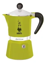 Comprar Cafetera Italiana Bialetti Rainbow 3 Tazas 130ml Verde
