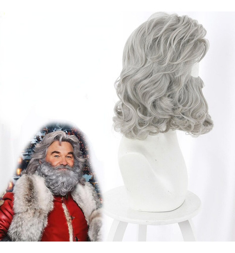 Peluca De Regalo, Peluca De Papá Noel, Peluca En D