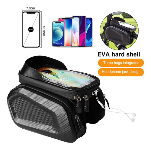 Bolsa Delantera Para Bicicletas Bolsa Para Manillar De Bicic