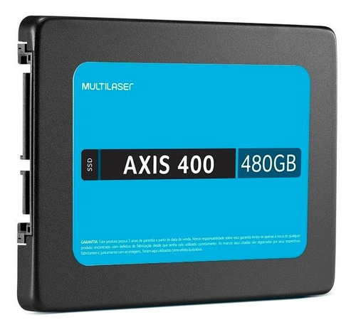 Disco sólido interno Multilaser AXIS 400 SS401 480GB preto