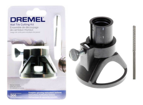 Set Corte Azulejos P/minitorno Dremel 566 Guia + Broca - Fdn