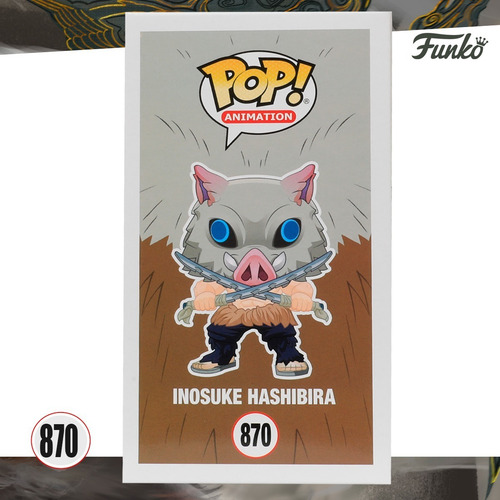 Inosuke Hashibira 870 Demon Slayer Funko Pop Nuevo Tanjiro
