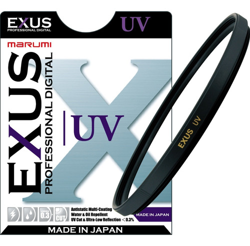Filtro Marumi Uv Protector Exus Ø 58mm Multicapa Profesional