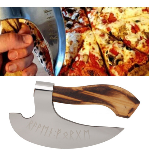 Hacha Vikinga Hecha A Mano De Acero Inoxidable Para Cortar P