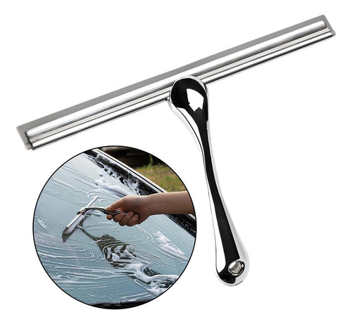 Escobilla De Goma Compatible Con Ducha Acero Inoxidable 3
