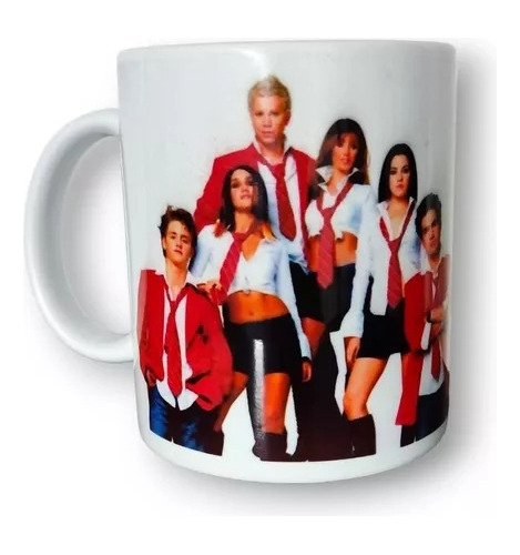 Mug Pocillo De Cerámica Rebelde Serie Rbd Taza De 11 Onzas