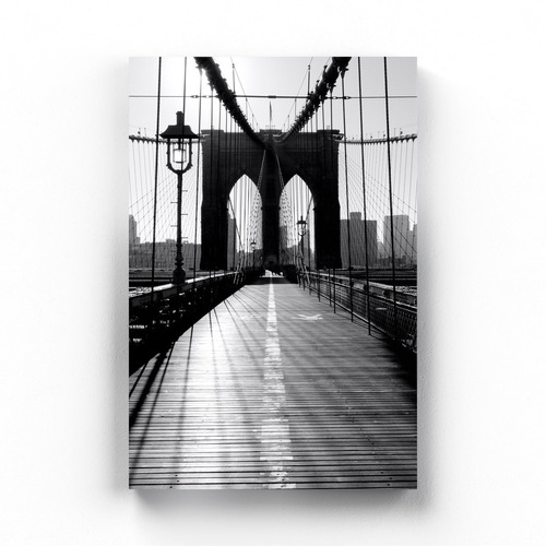 Quadro Decorativo Tela Canvas Foto Nova York Ponte Manhattan