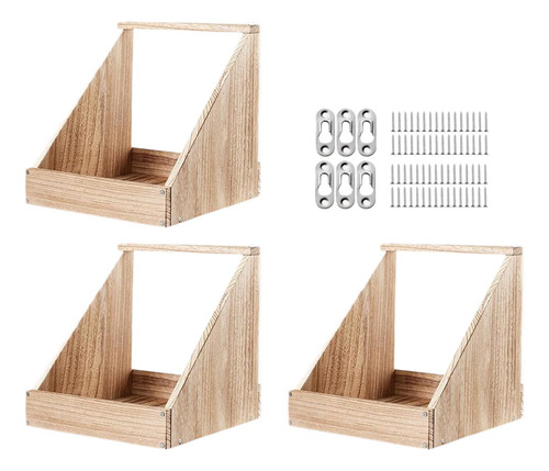 Caja Nido Para Gallinas (3 Unidades, Compartimento Único)