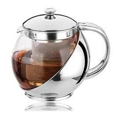 1 Chaleira Com Infusor Bule Para Chá 800ml Kehome 5508