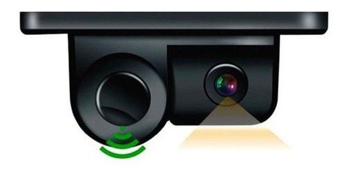 Camera De Ré Com Sensor Estacionamento Embutido Focus