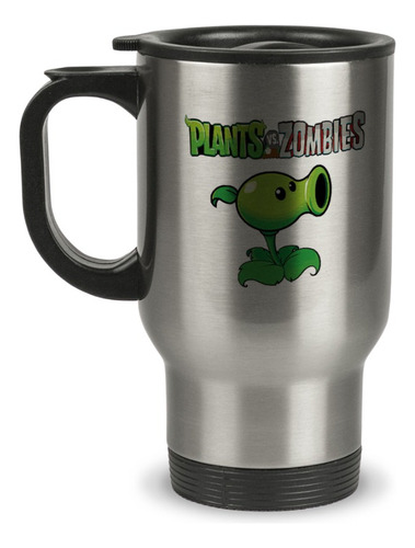 Taza Mug Termica Plantas Vs Zombies Diseño 2