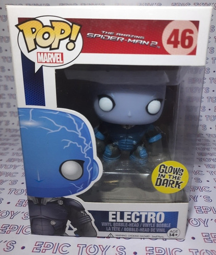 Funko Pop Amazing Spiderman Electro Glow Gitd (Usado)