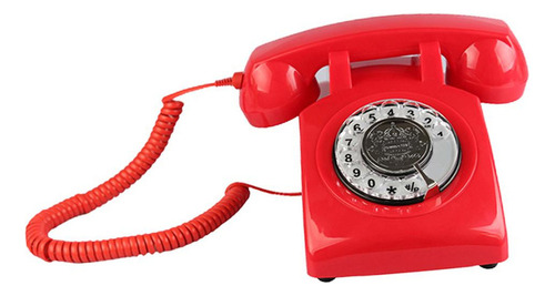 2025 Teléfono Celular Retro Rojo