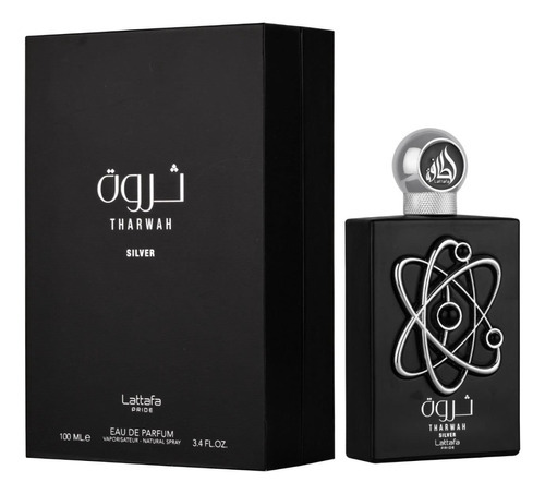 Tharwah Silver Preto Edp 100ml Masculino