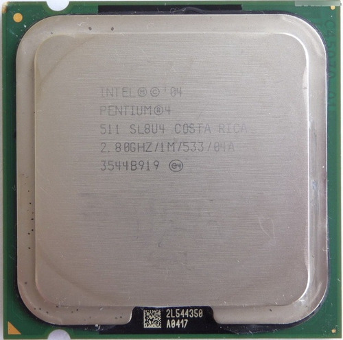 Procesador Intel Pentium 4 511 2.8ghz Sl8u4 (23) (Usado)