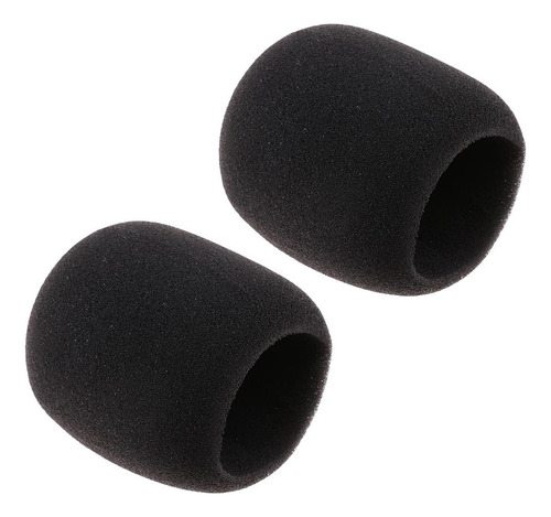 2 Pc Microfone Condensador Pára-brisa Capa Esponja Suave