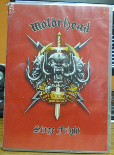 Motorhead Stage Fright [doble Dvd-postunder]