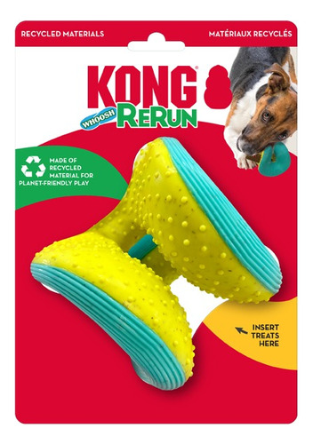 Kong Rerun Whoosh Ball Mediano-grande - Pelota Para Perros