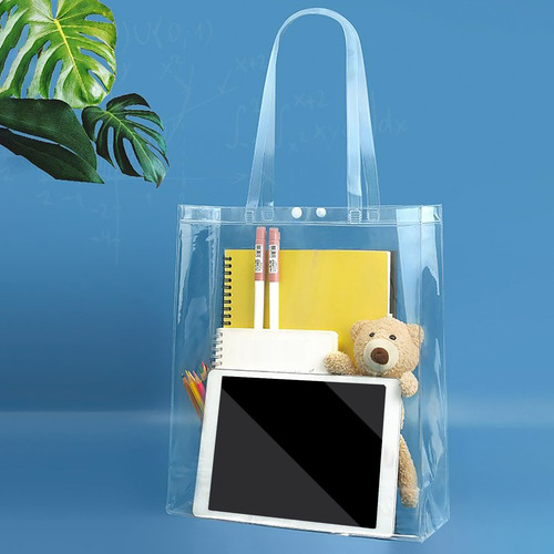 Bolsa Transparente A Través De Bolso De Pvc Bolsa De Cosméti