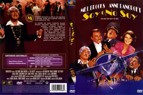 Ser O No Ser ( To Be Or Not To Be) Mel Brooks - Dvd