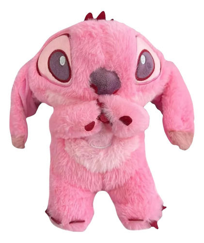Peluche Ángel De Lilo Y Stitch Que Respira Calma La Ansiedad