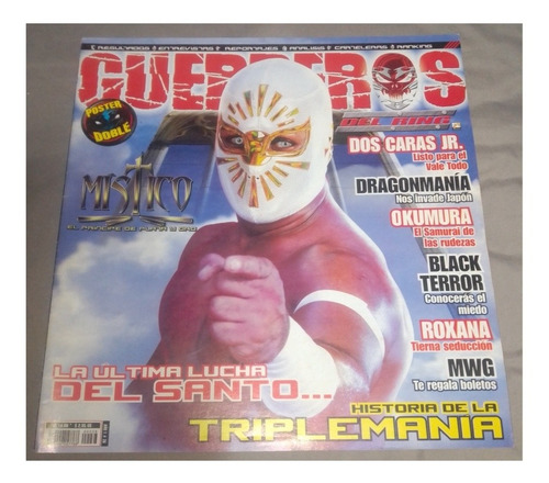 Revista Guerreros Del Ring Místico Lucha Libre (Usado)