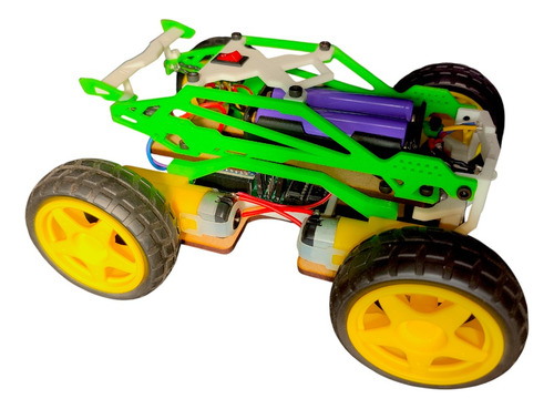 Carro Bluetooth Completo Inteligente Compatible Con Arduino