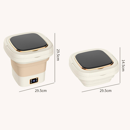 Dormitorio De Apartamento De Tapa Transparente Crema 9l