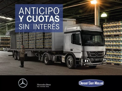 Mercedes Benz Atego 1726/42 Cd Te Diesel 0km Blanco