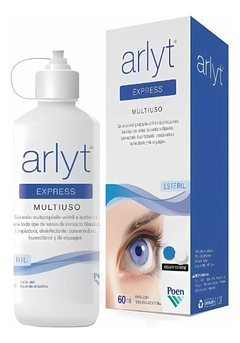 Liquido De Limpieza De Lentes De Contacto Arlyt Express 60ml