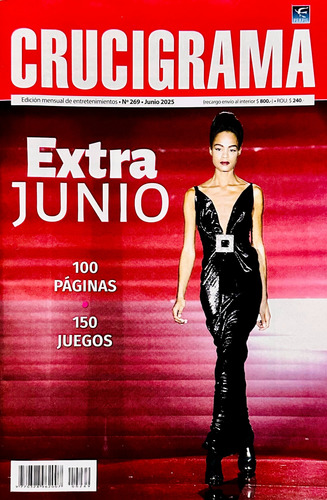 Crucigrama Extra N° 269 Mayo 2025 - 100 Páginas