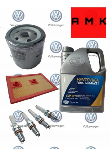 Kit Afinación Vw Golf 14-19 Mk7 A7 1.4 Lts Tsi Ace Alemánngk