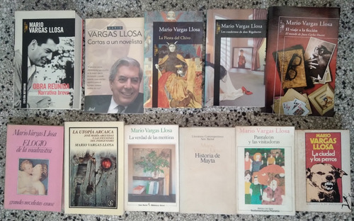 Mario Vargas Llosa 5 Libros A Elección Unica Dueña 2x