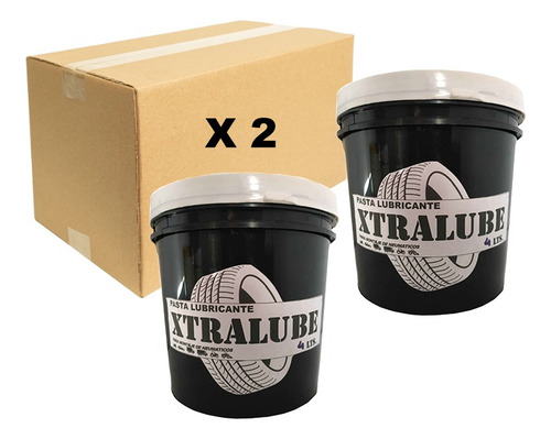 Pasta Lubricante 4l Para Montaje De Neumáticos Pack X 2 Unid