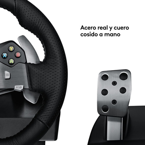 Imagen 5 de 7 de Logitech G920 Driving Force Volante De Carreras Pedales Xbox