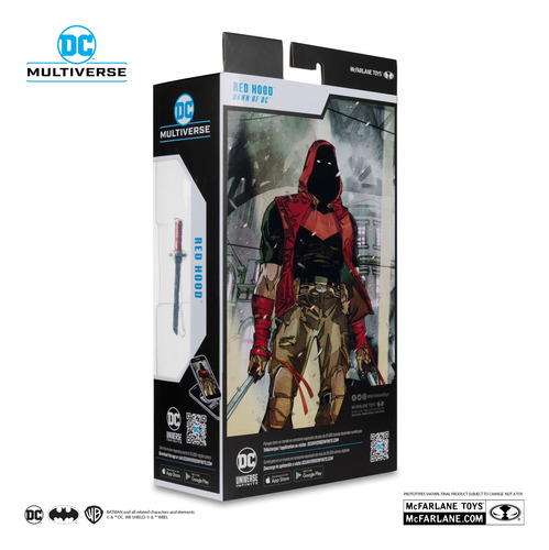 Red Hood (dawn Of Dc) Mcfarlane Toys (Usado)