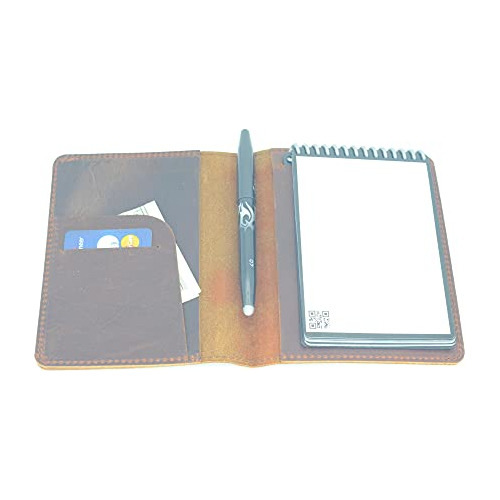 Cubierta Compatible Rocketbook Mini, Cuaderno De Cuero ...