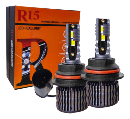 Kit X2 Ampolletas Turbo Led R15 H4 280w 28.000lm Canbus